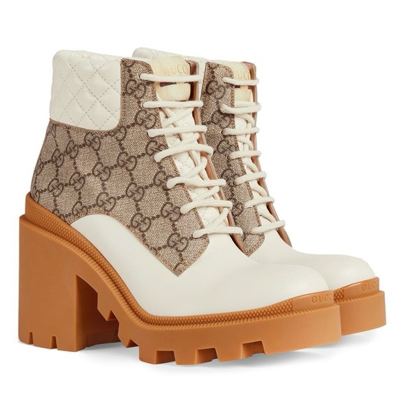 GUCCI Trip GG logo supreme ankle boots - Picture 2 of 5